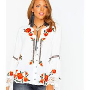 Tasha Polizzi Women's Margarete Blouse Ivory